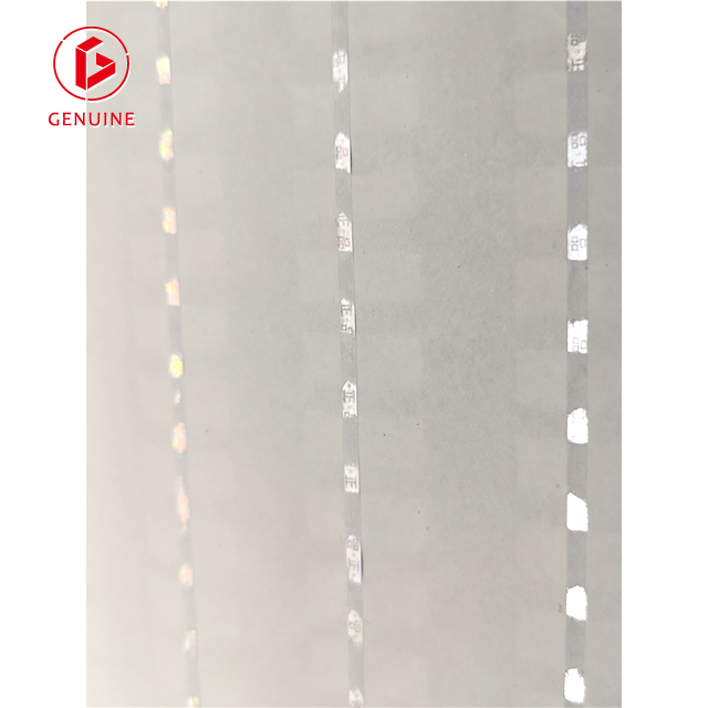 Security thread Watermark paper