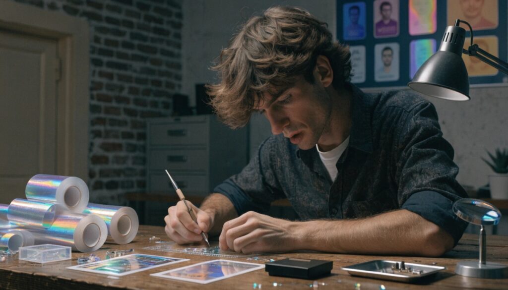 furthermore while hologram id card films provide 