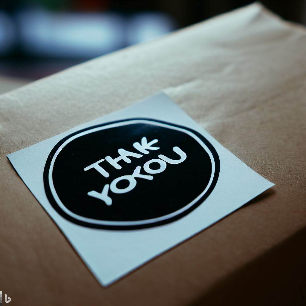Thank You Stickers