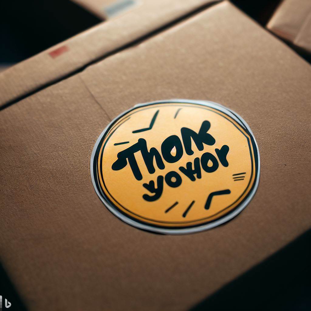 Thank You Stickers
