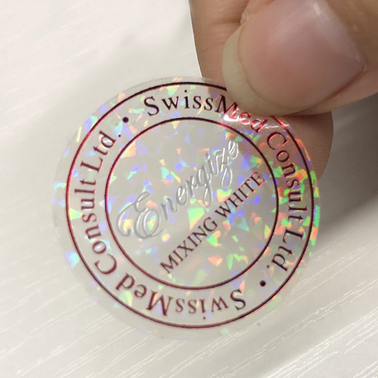 Holographic Transparent Sticker