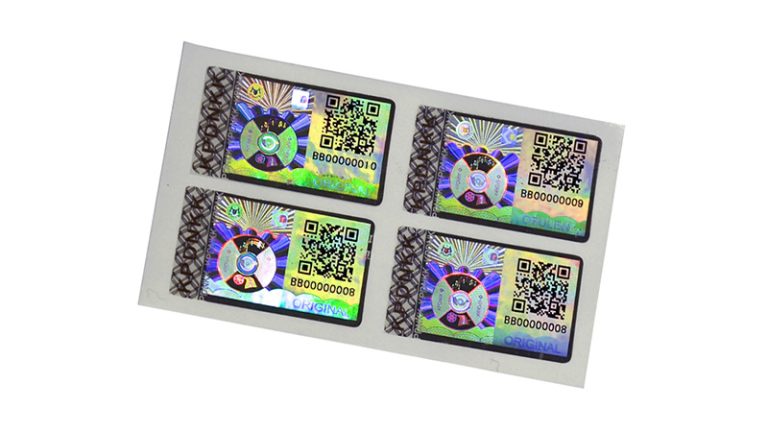 Holographic Stickers