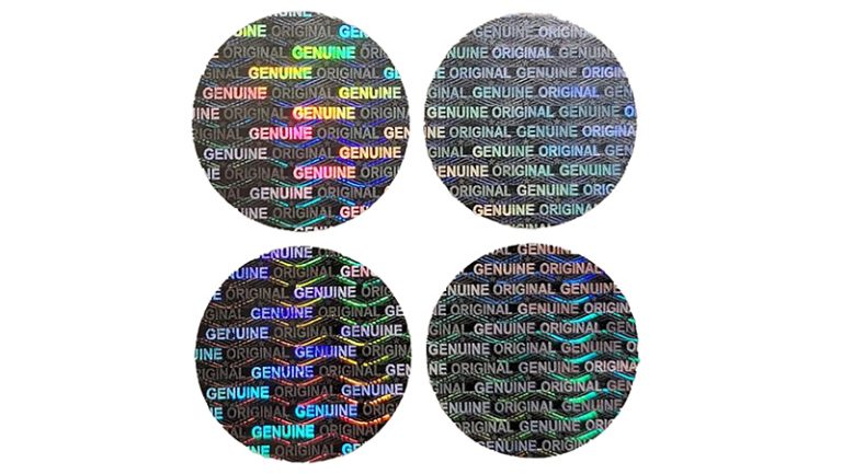 Holographic Stickers