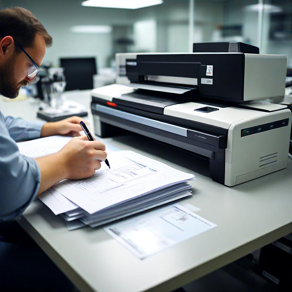 Quality inspection agency issuing a laboratory test report for identification cards