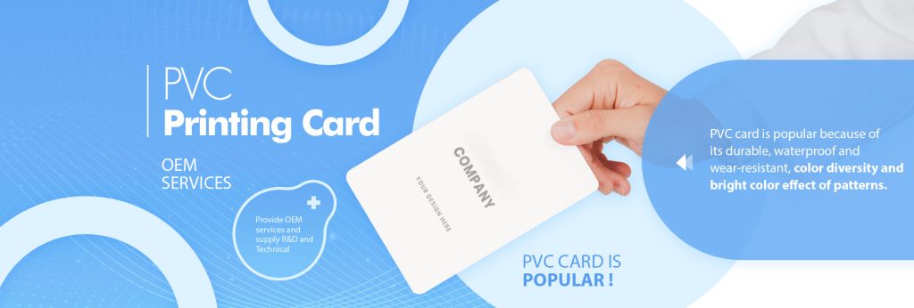 PVC printing card stock for ID card programs