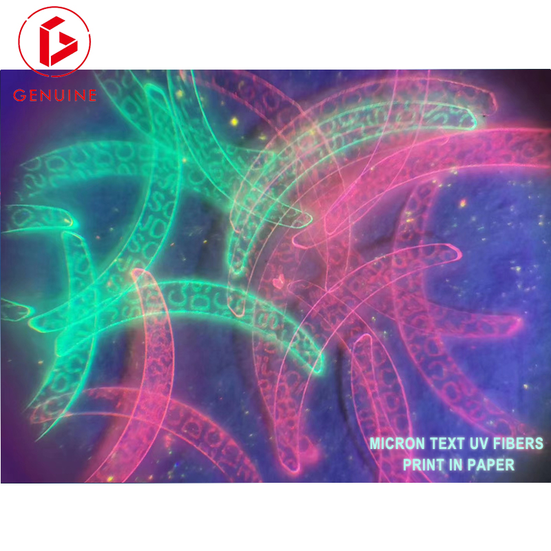 micron text uv fibersprint in paper