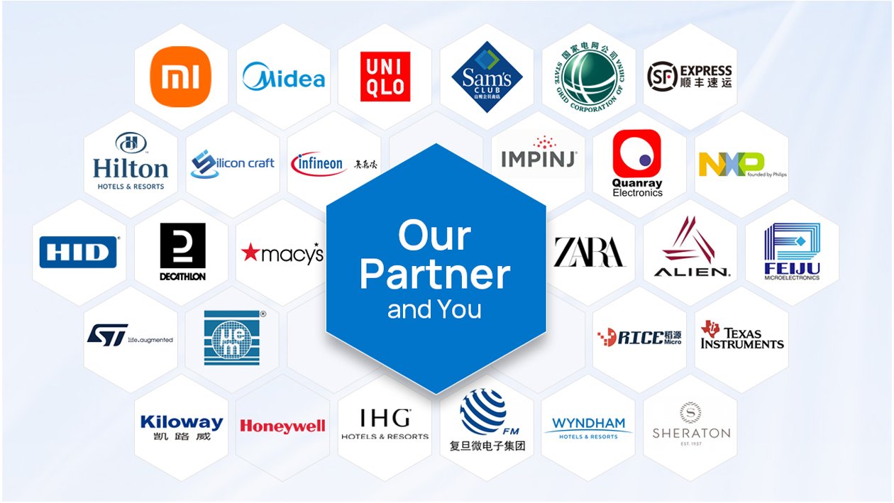 more and more partner choose us