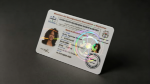 double side print card
