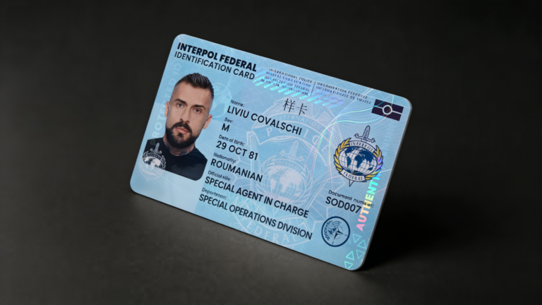 hologram security card