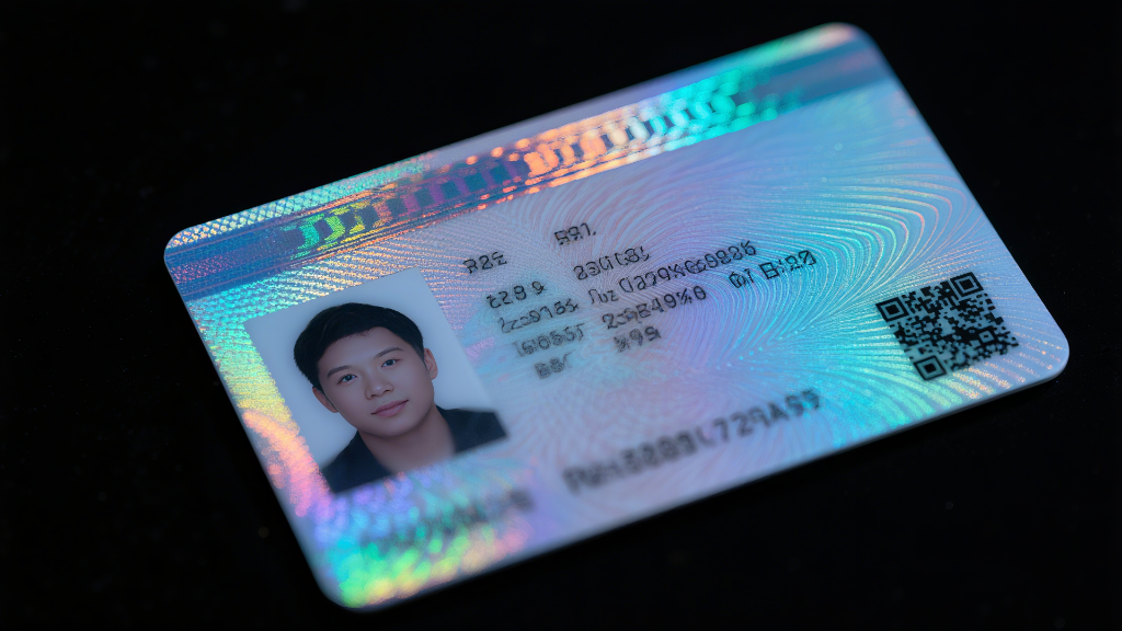 id card with security features