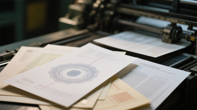 various customized anti counterfeiting papers