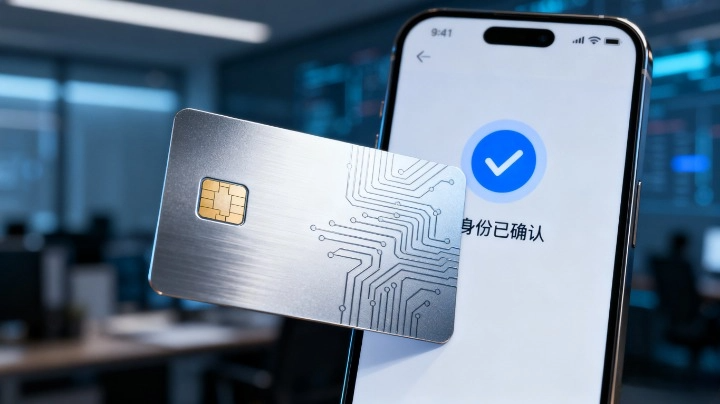 authenticated chip card