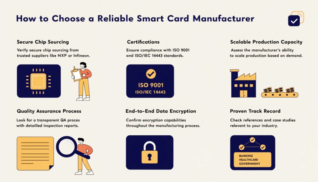 How to Choose a Reliable Smart Card Manufacturer