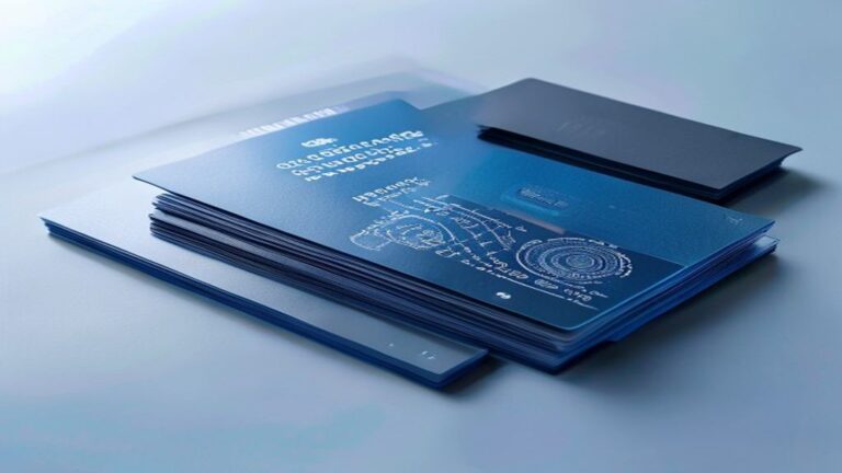 Government identity cards and biometric e-passport made from polycarbonate and PVC