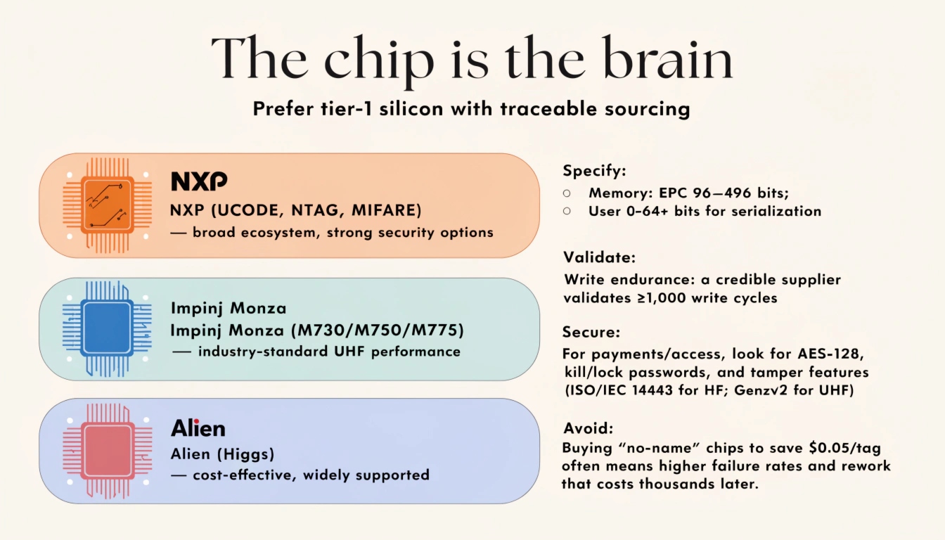 Secure element silicon of the type used in SAM modules that store card master keys