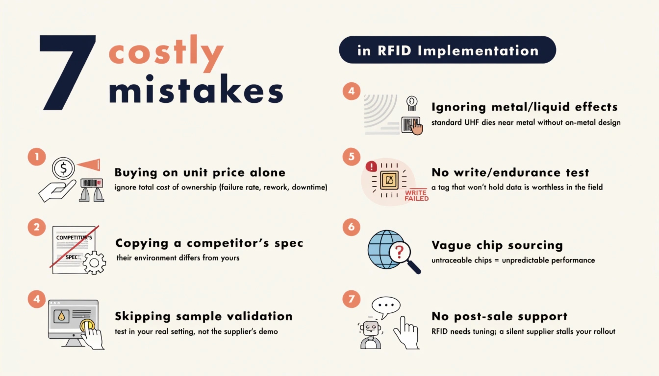 Seven RFID procurement mistakes covered in depth