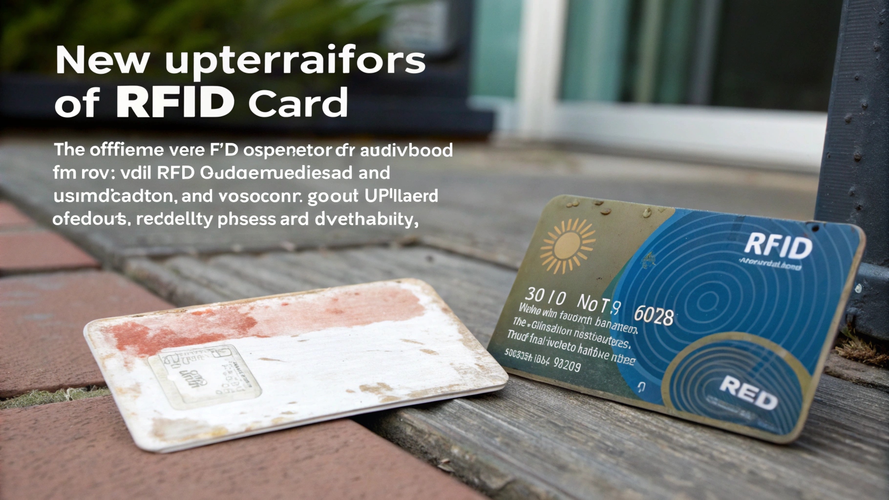RFID cards whose total renewal cost goes beyond the card itself